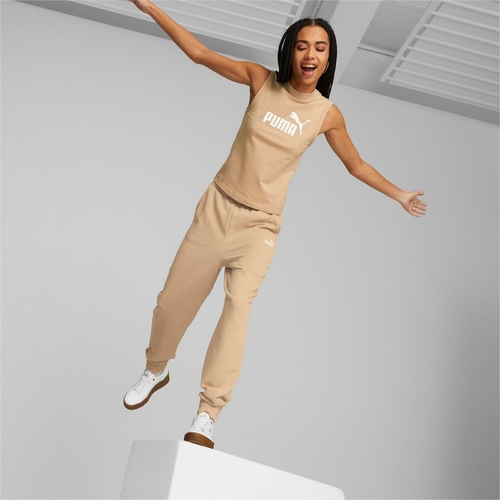 Pantaloni femei Puma Ess Embroidery High-waist Pants Tr Cl D 84709389 - poza 3