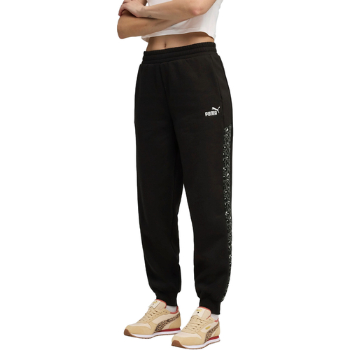 Pantaloni femei Puma Ess Graphic Animal Comfort High-waist Sweatpants 68808601