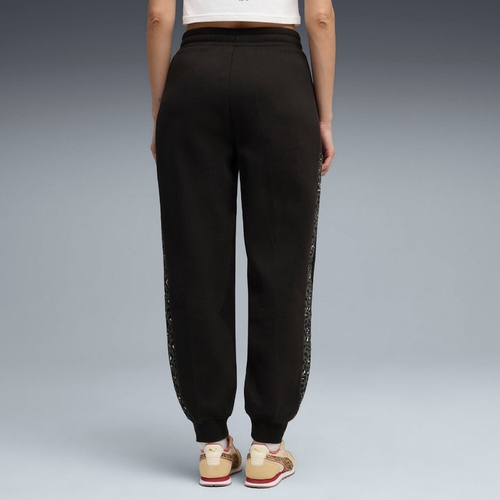 Pantaloni femei Puma Ess Graphic Animal Comfort High-waist Sweatpants 68808601 - poza 2