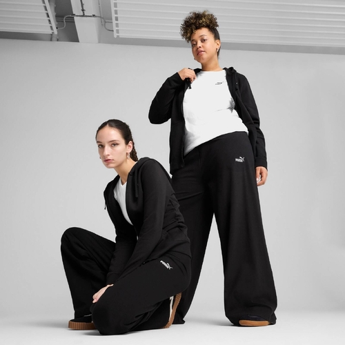 Pantaloni femei Puma Ess Small No 1 Logo High-waist Straight 68242801 - poza 3