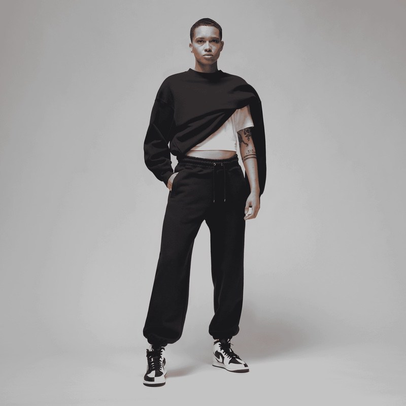 Pantaloni Nike W J FLT fleece pant - poza 5