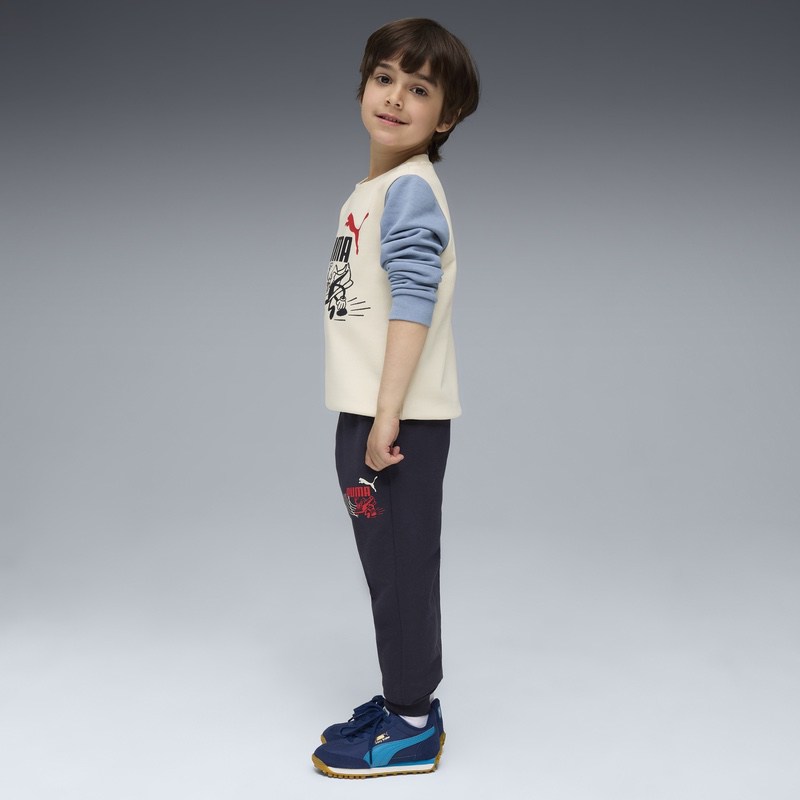 Pantaloni Puma LITTLE RUNNERS Sweatpants TR PS - poza 3