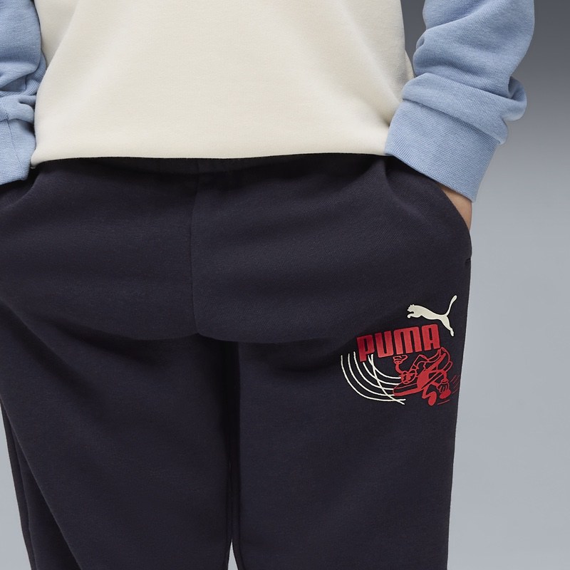 Pantaloni Puma LITTLE RUNNERS Sweatpants TR PS - poza 4