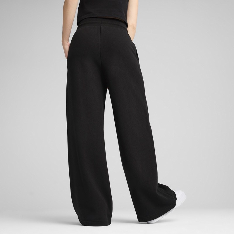 Pantaloni Puma WARDROBE ESS Relaxed Wide Leg Sweatpants TR - poza 2