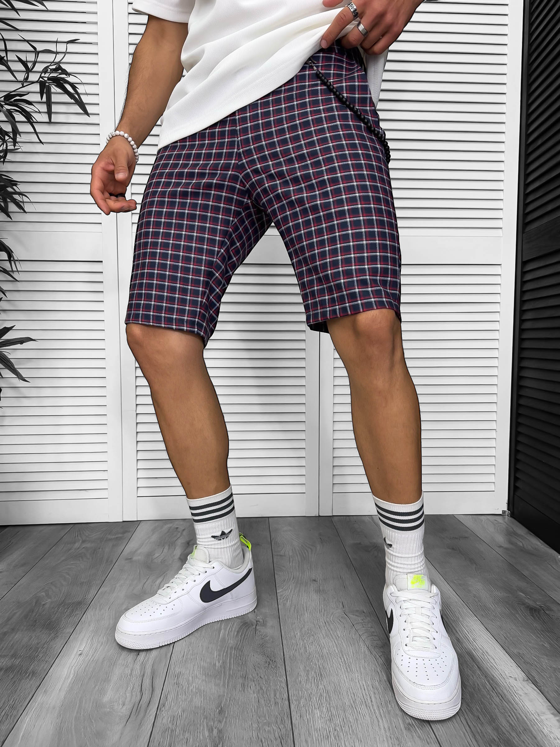 Pantaloni scurti casual carouri 13334 D4-3.2
