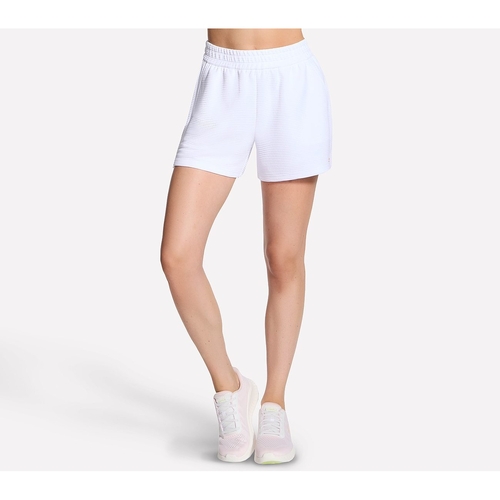 Pantaloni scurti femei Skechers GO WALK Everywhere 4 Inch Slip-in Short SH195-WHT - poza 3