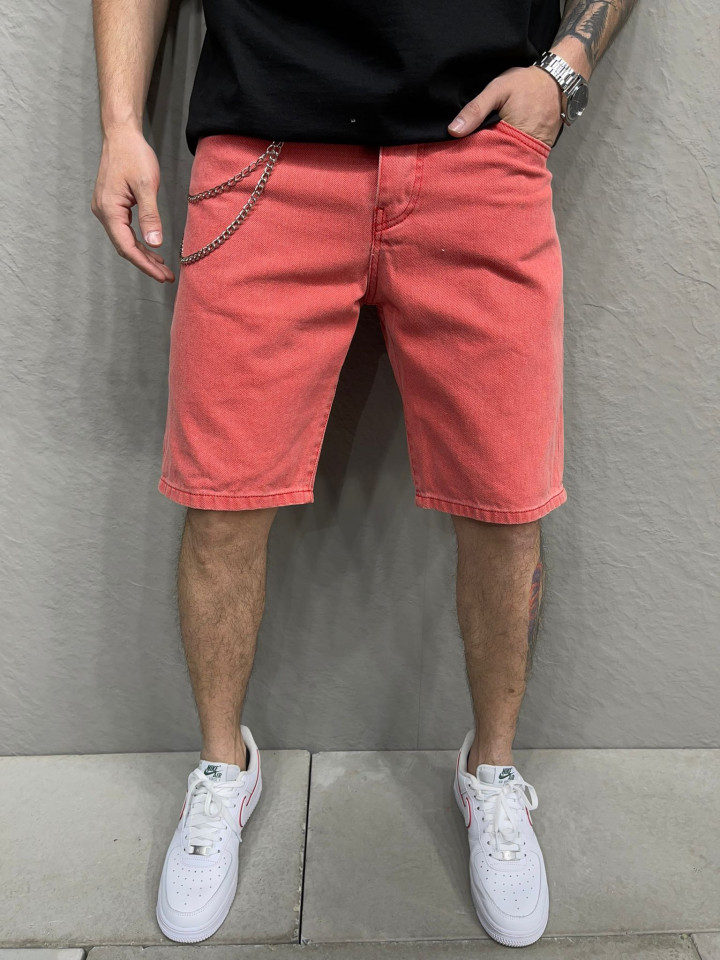 PANTALONI SCURTI MVP CLASIC RED PSAS116(6401) (MĂRIME: 30)