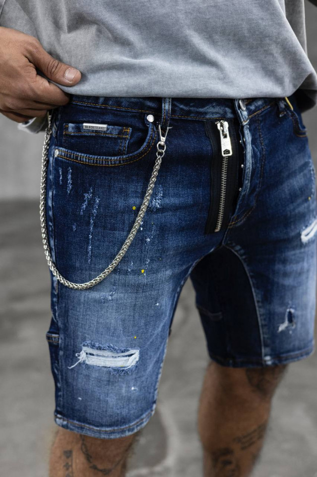 PANTALONI SCURTI SPLASH-YELLOW BLUE PSBI7(16267) (MĂRIME: 30)