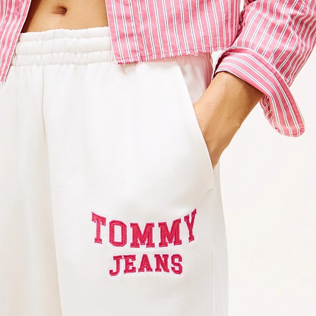 Pantaloni Tommy Hilfiger TJW VARSITY SWEATPANT EXT - poza 3