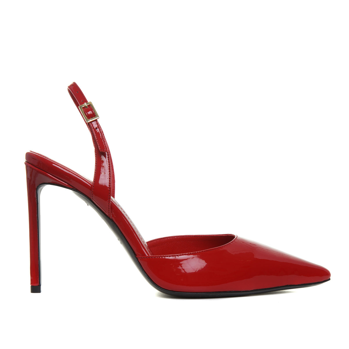 Pantofi Ami Piele Lacuita, Rosii - Premium Collection - 36 / 10 cm