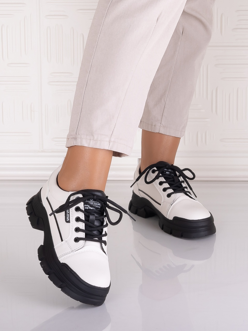 Pantofi casual Albi dama din Piele Ecologica Astoia - poza 5