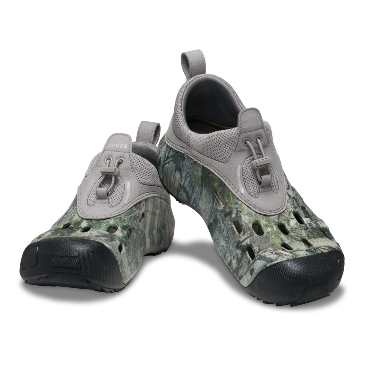 Pantofi Crocs Crocs Quick Trail Low Mossy Oak Elements Maro - Walnut - poza 2
