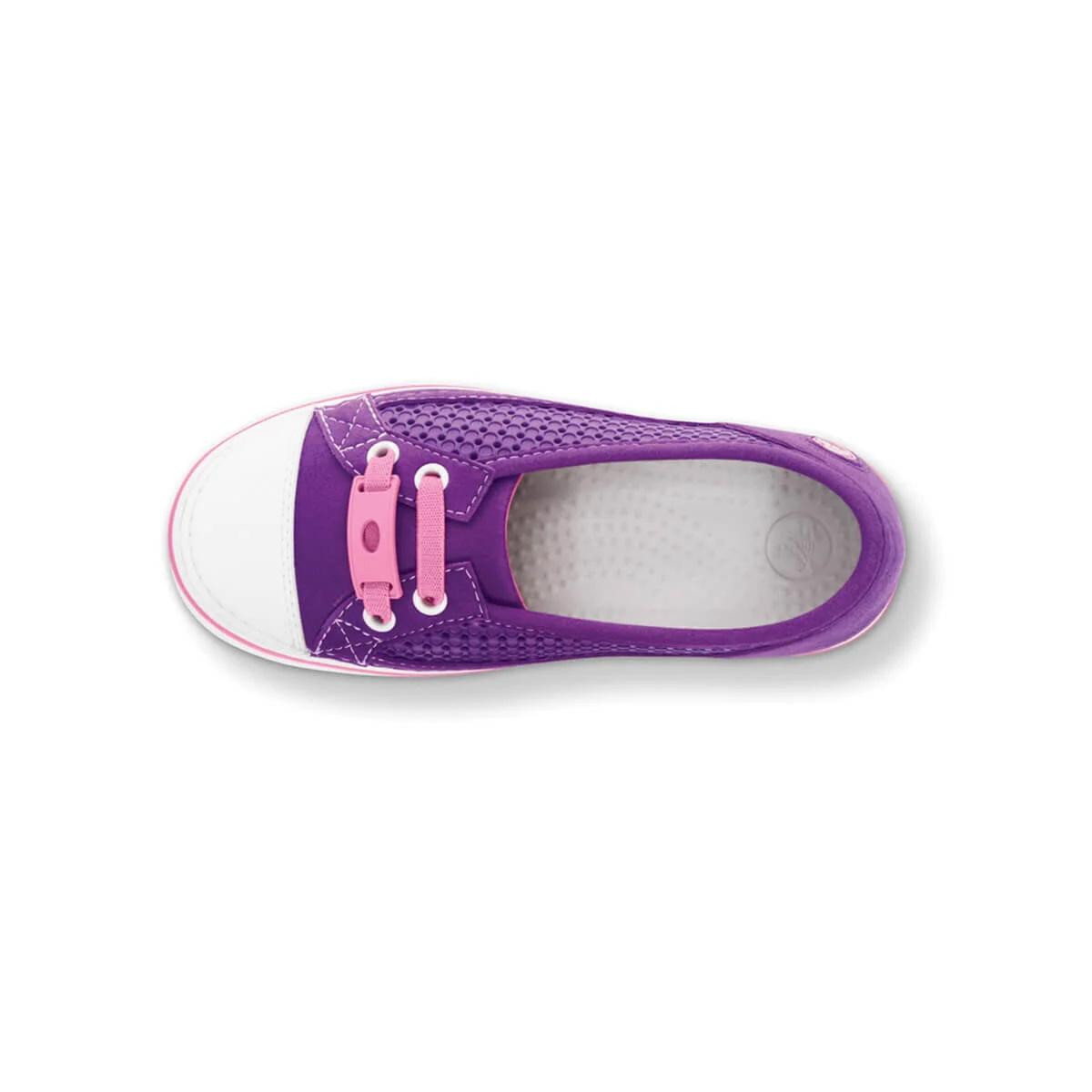Pantofi Crocs Crosmesh Hover Skimmer Girls Mov - Dahlia - poza 5