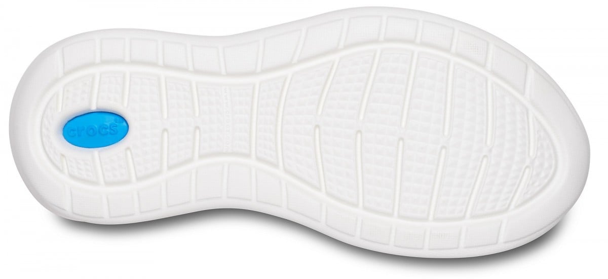 Pantofi Crocs Kids' LiteRide Pacer Albastru - Navy/White - poza 4