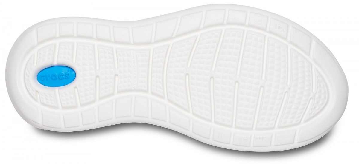 Pantofi Crocs Kids' LiteRide Pacer Albastru - Navy/White - poza 4