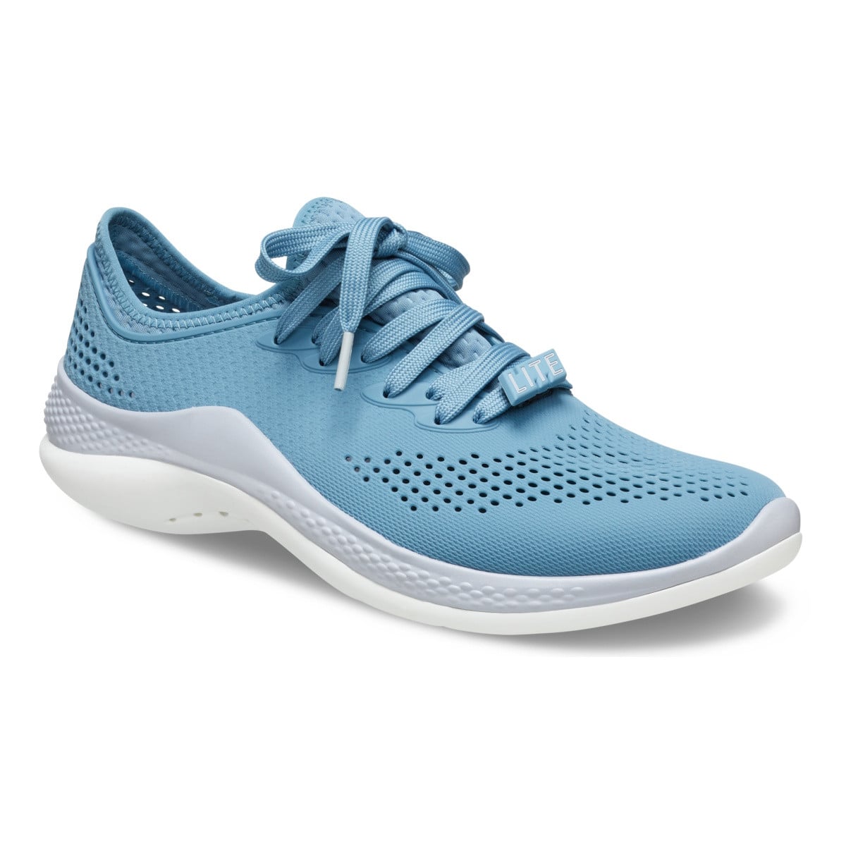 Pantofi Crocs LiteRide 360 Pacer M Albastru - Blue Steel/Microchip - poza 2