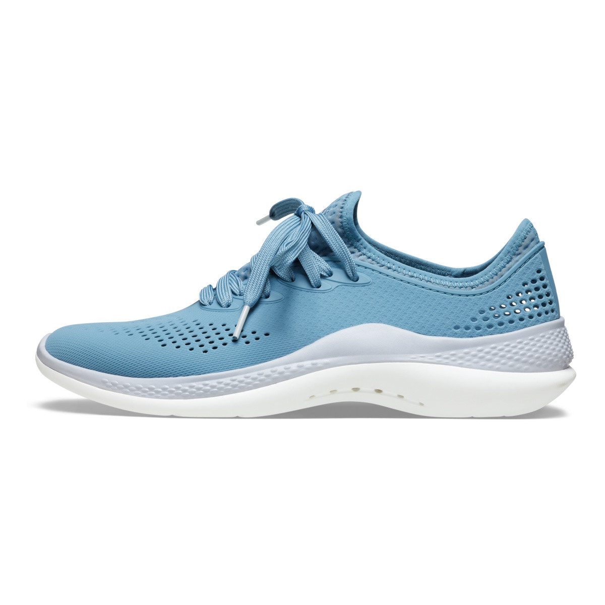 Pantofi Crocs LiteRide 360 Pacer M Albastru - Blue Steel/Microchip - poza 3