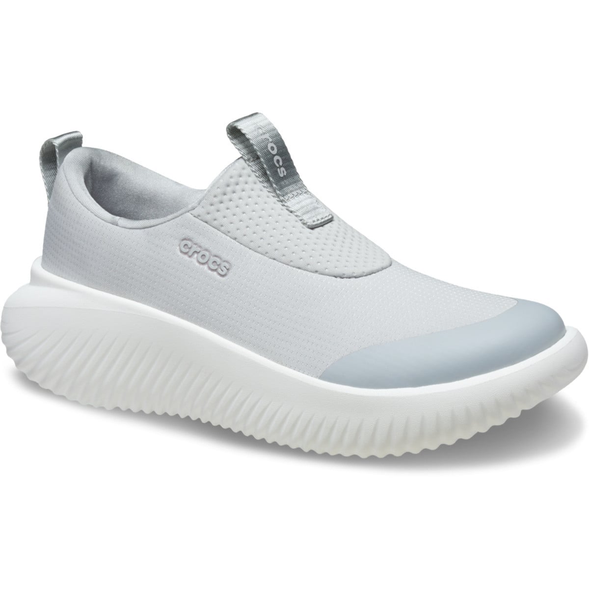 Pantofi Crocs Mellow Ease Gri - Atmosphere/White - poza 2