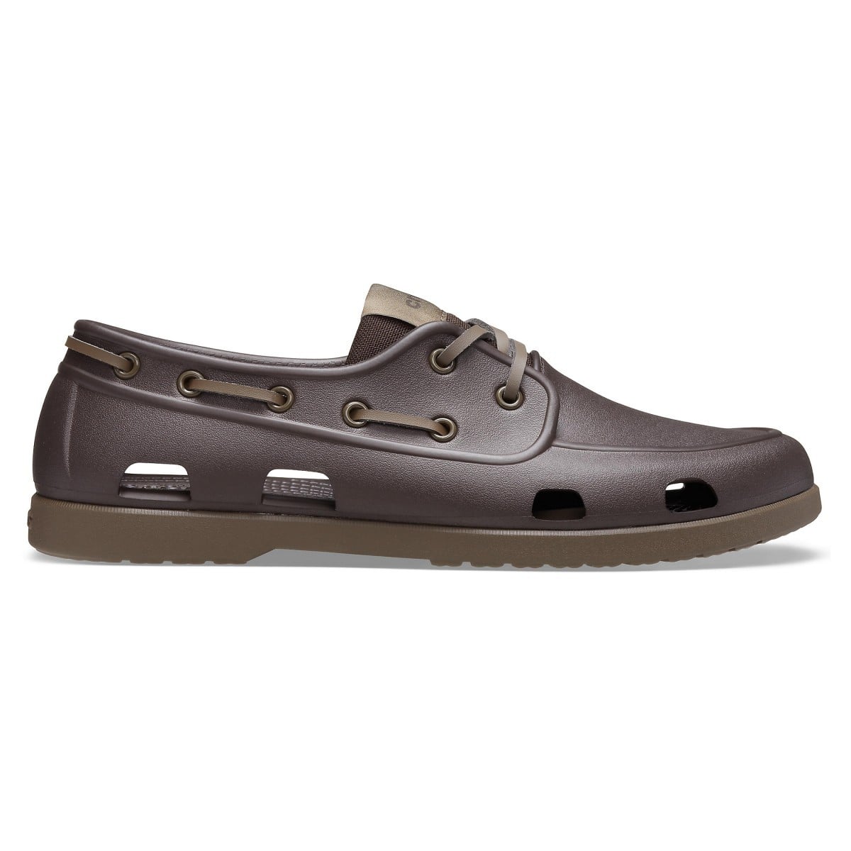 Pantofi Crocs Men's Classic Boat Shoe Maro - Espresso/Walnut - poza 1
