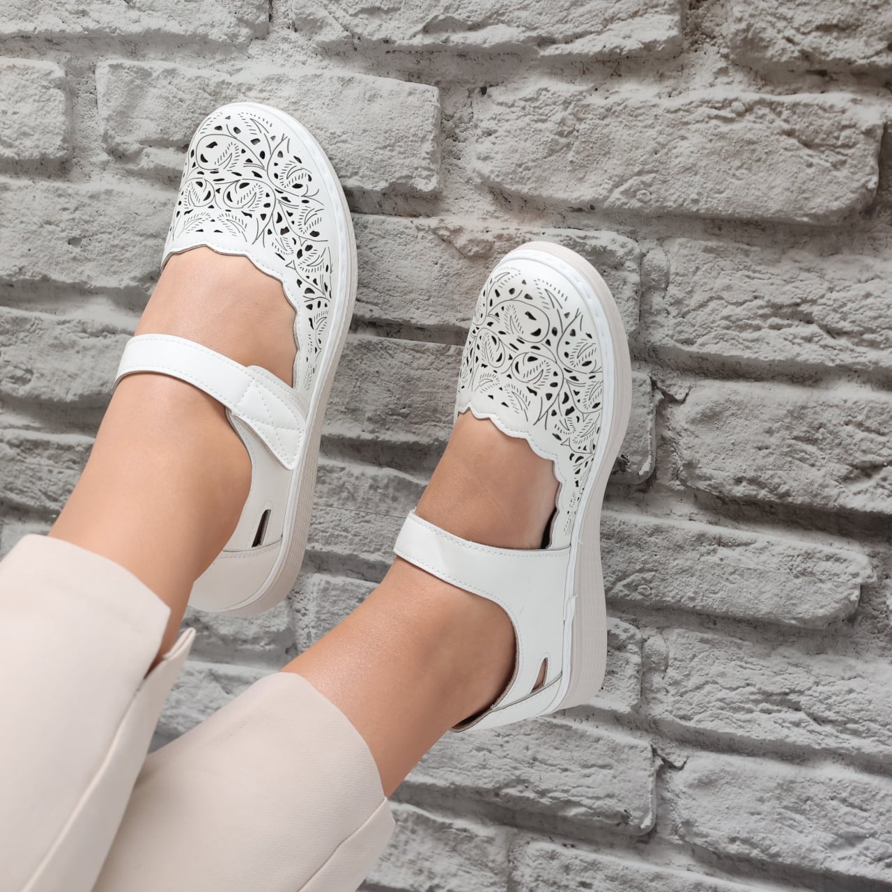 Pantofi dama casual Albi din Piele Ecologica Blaymi - poza 1