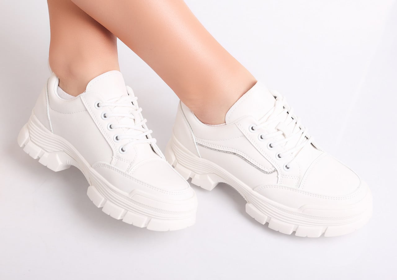Pantofi dama casual Albi din Piele Ecologica Esle - poza 4
