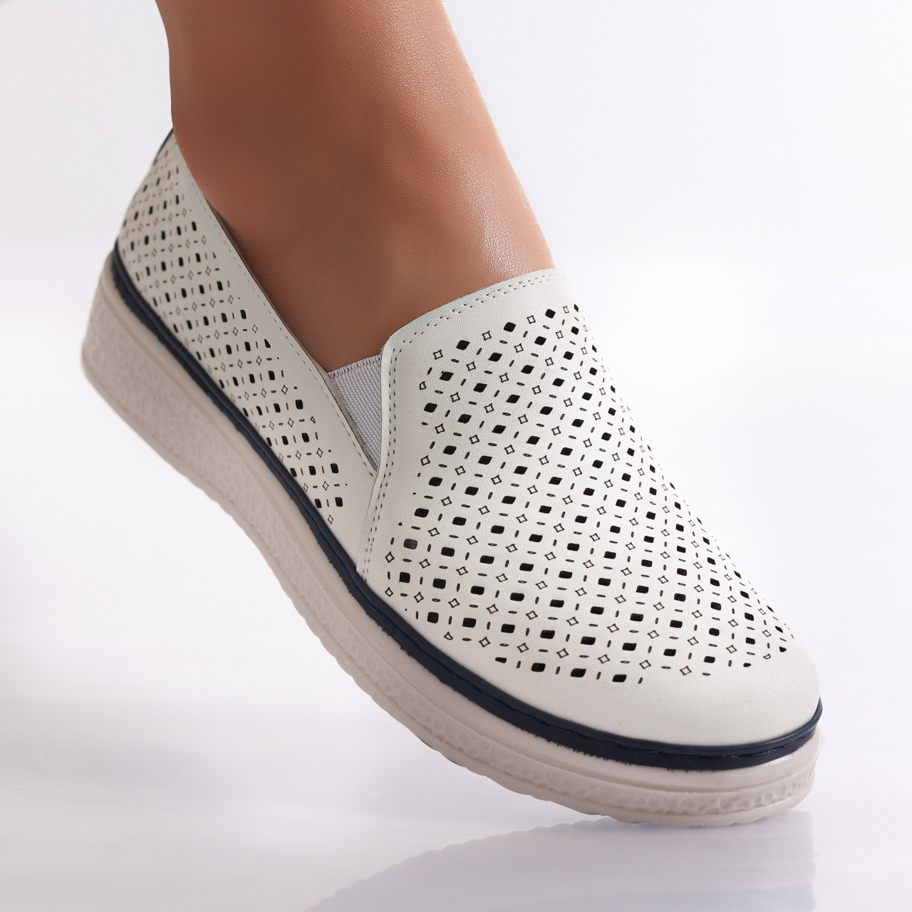 Pantofi dama casual Albi din Piele Ecologica Ismar - poza 1