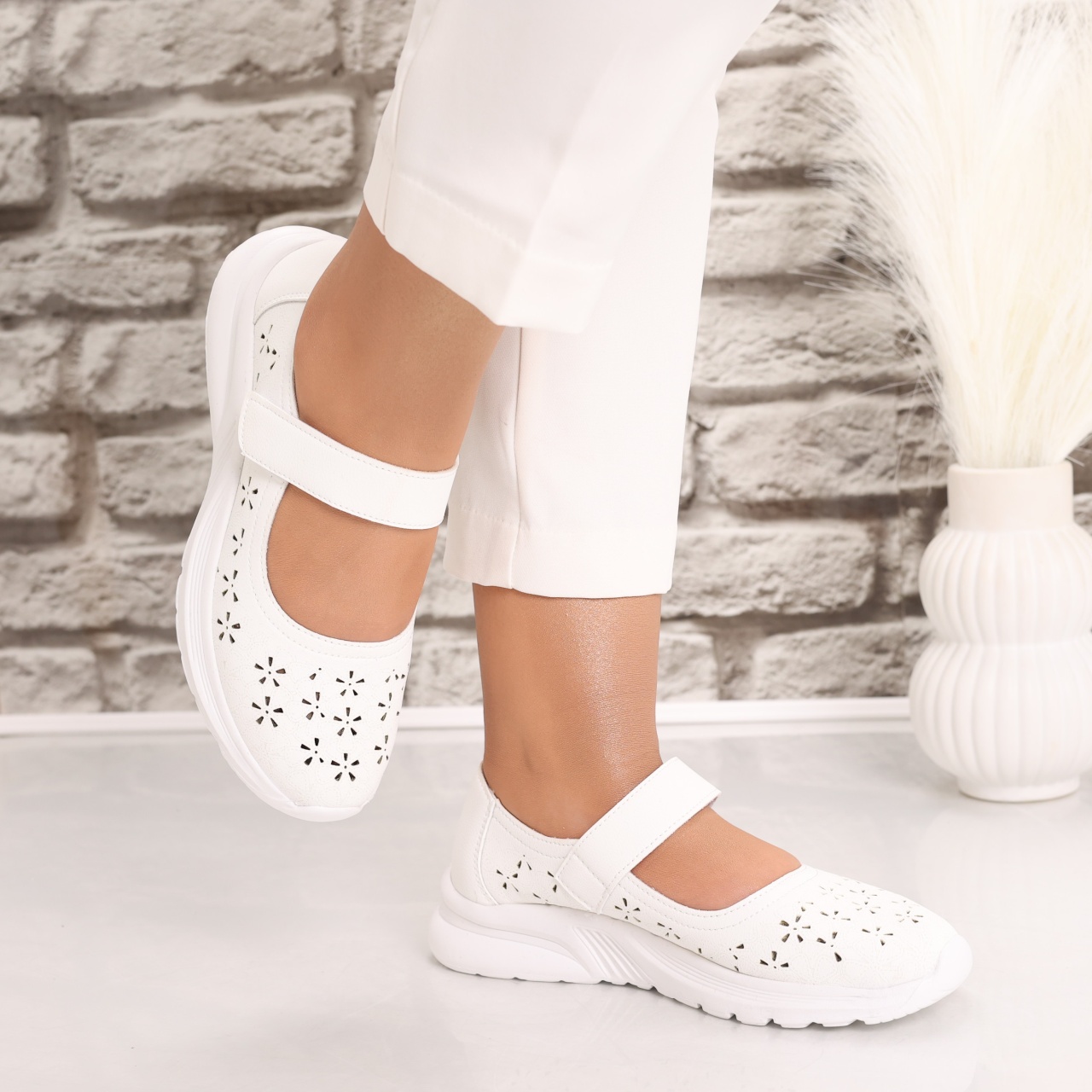 Pantofi dama casual Albi din Piele Ecologica Lani - poza 5