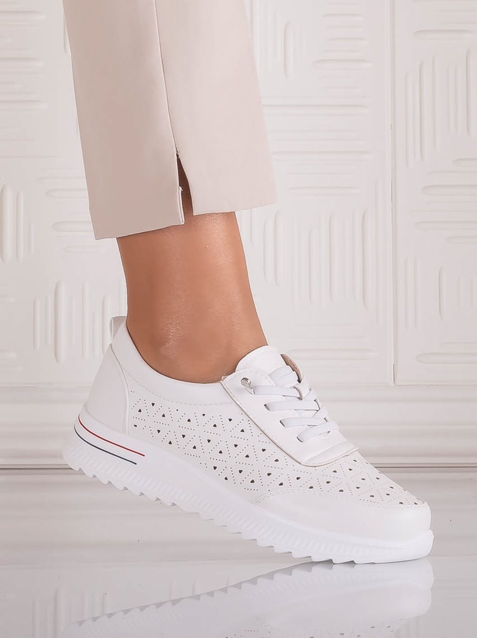 Pantofi dama Casual Albi din Piele Ecologica Nolya - poza 2