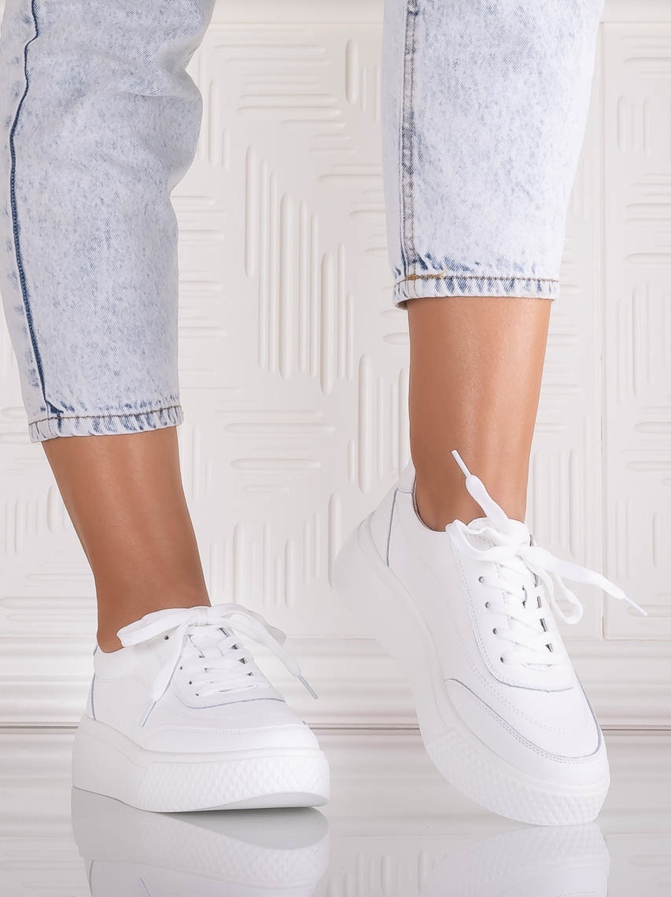 Pantofi dama casual Albi din Piele Naturala Adiza - poza 5