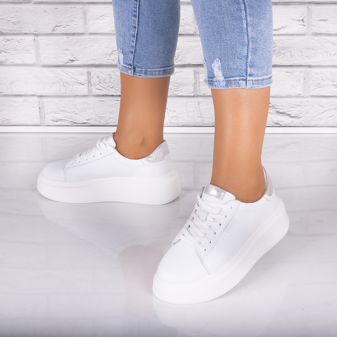 Pantofi dama casual Albi din Piele Naturala Arselia - poza 4