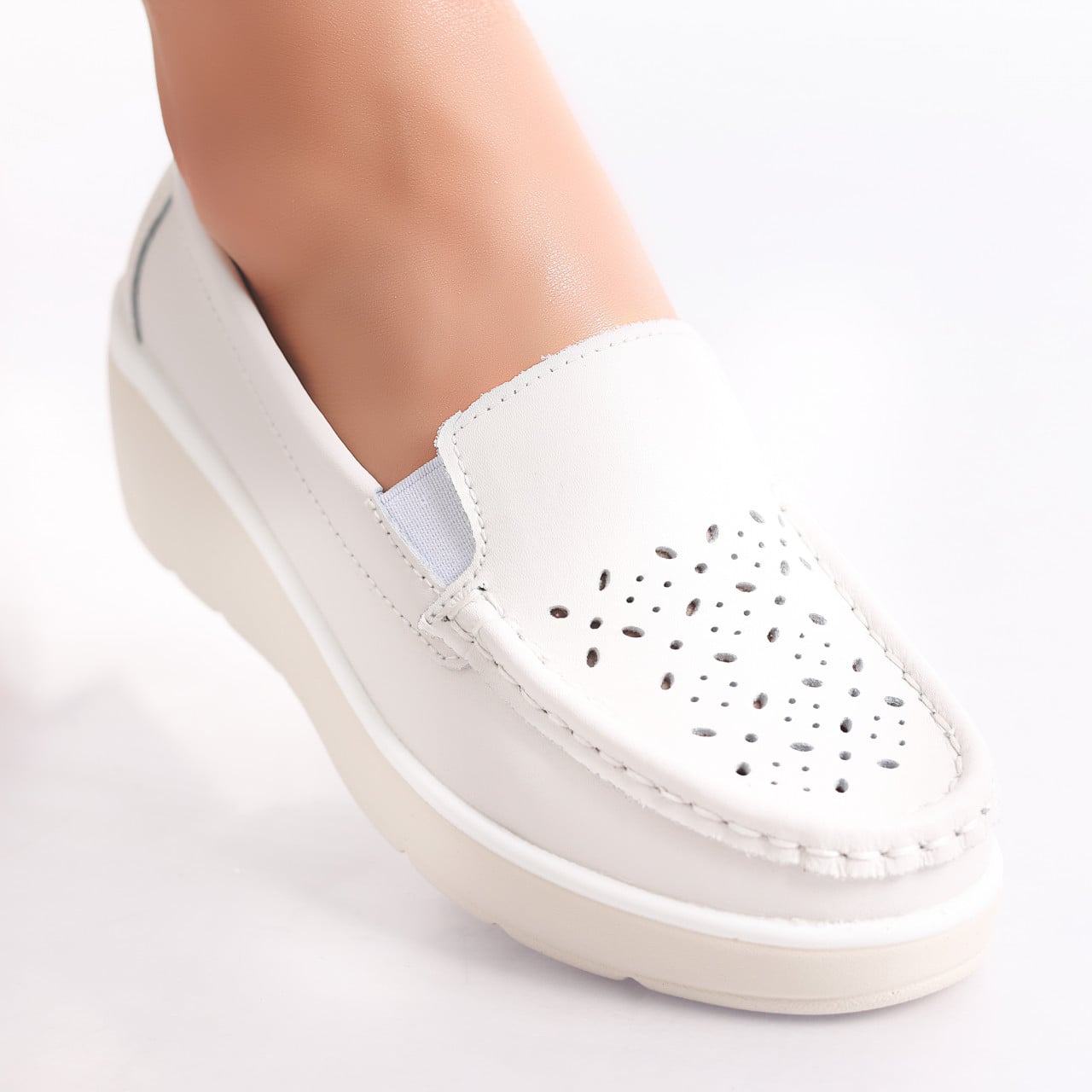 Pantofi dama casual Albi din Piele Naturala Avril - poza 1