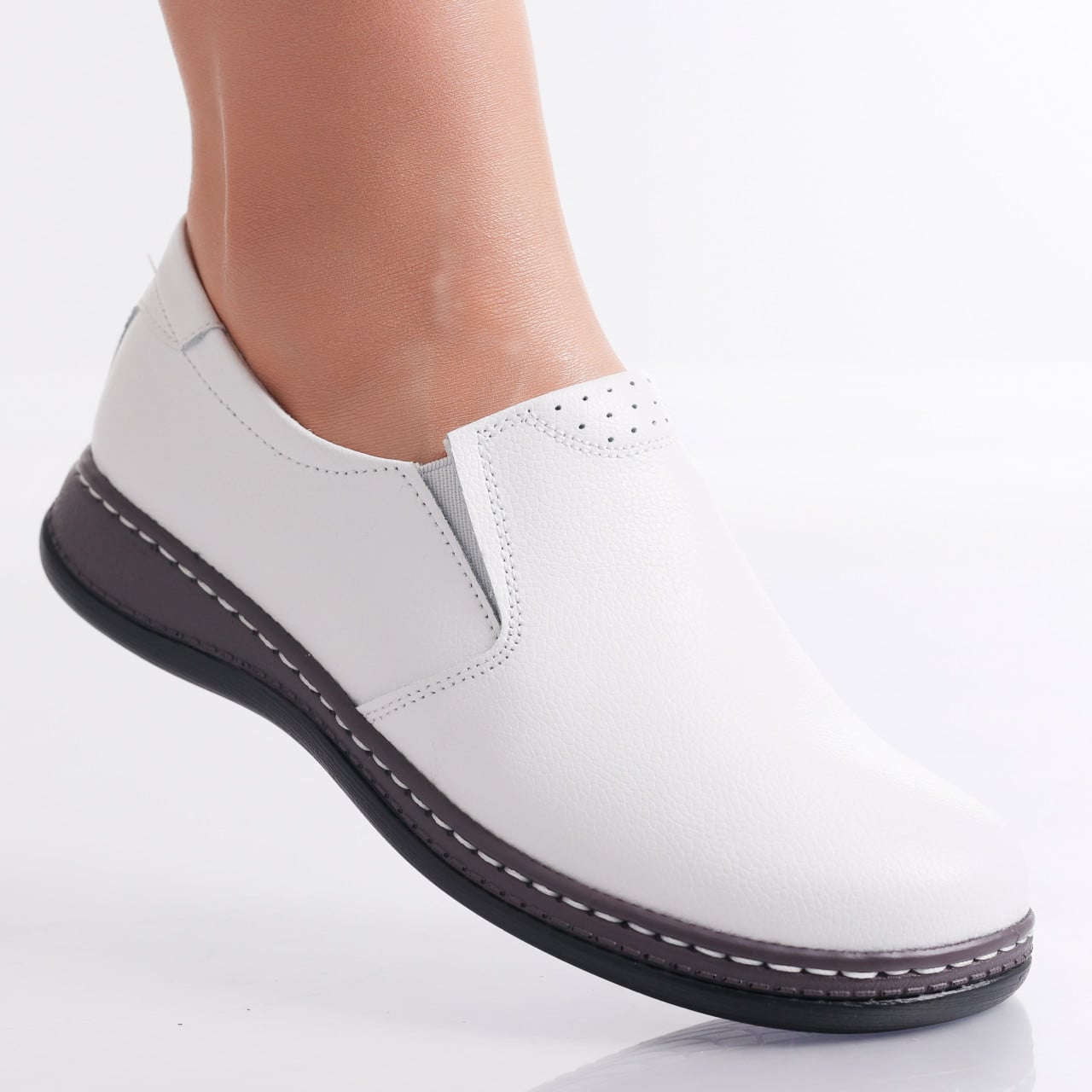 Pantofi dama casual Albi din Piele Naturala Deborah - poza 1