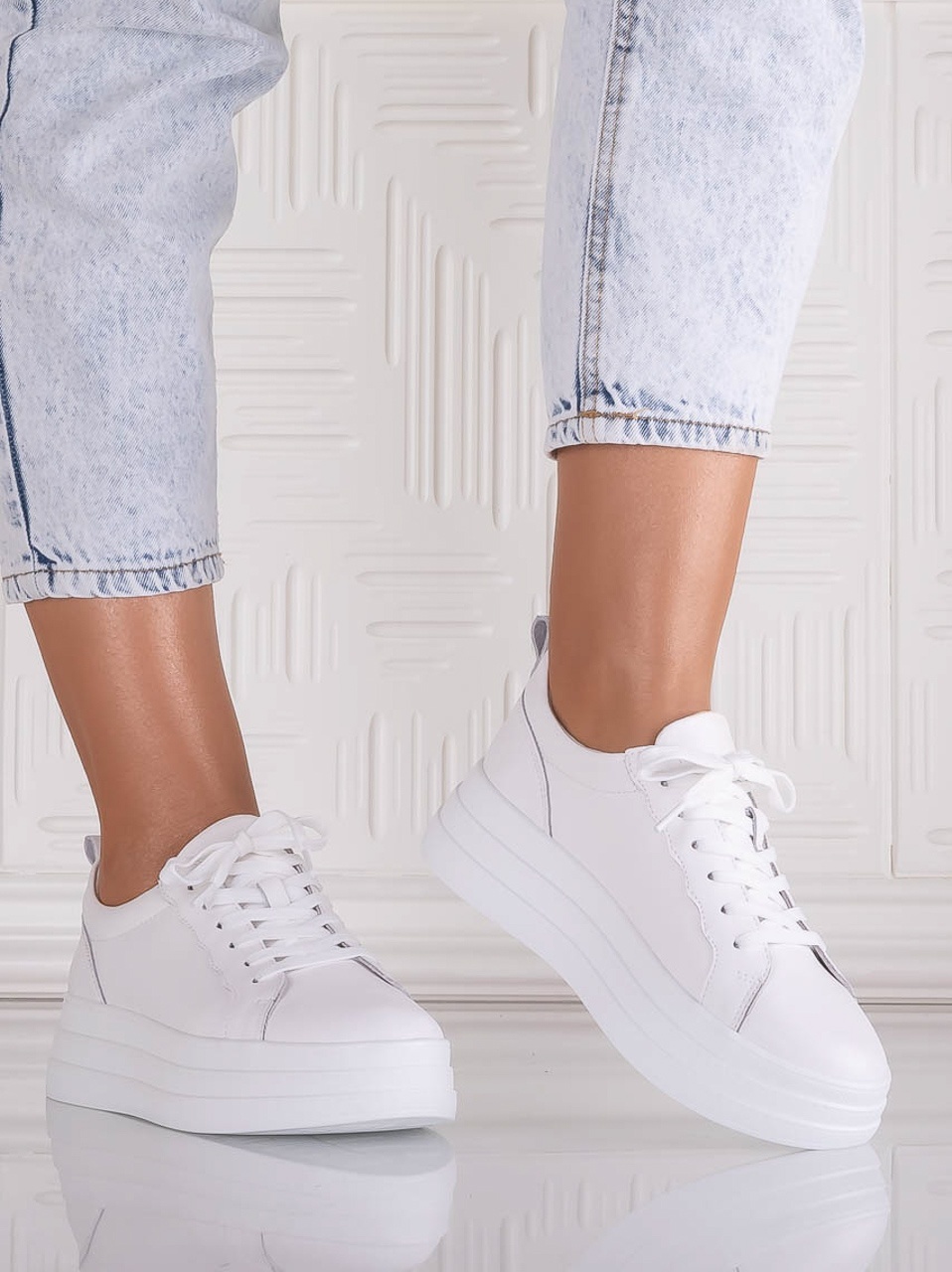 Pantofi dama casual Albi din Piele Naturala Sadrina