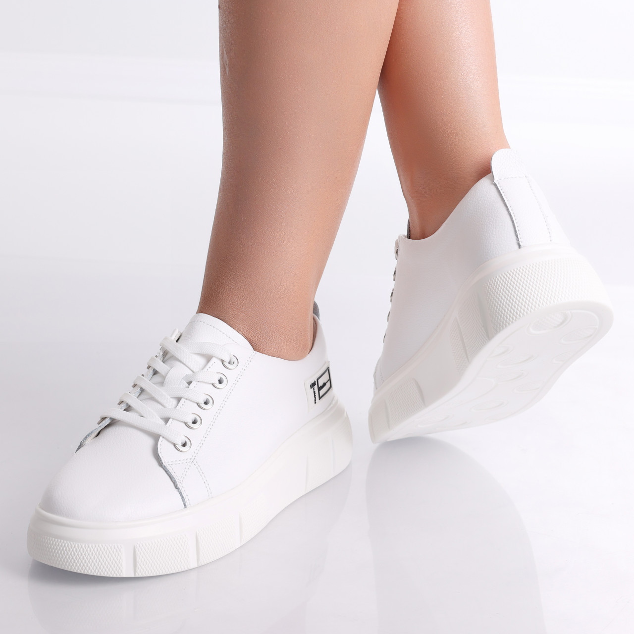 Pantofi dama casual Albi din Piele Naturala Soyvi - poza 4
