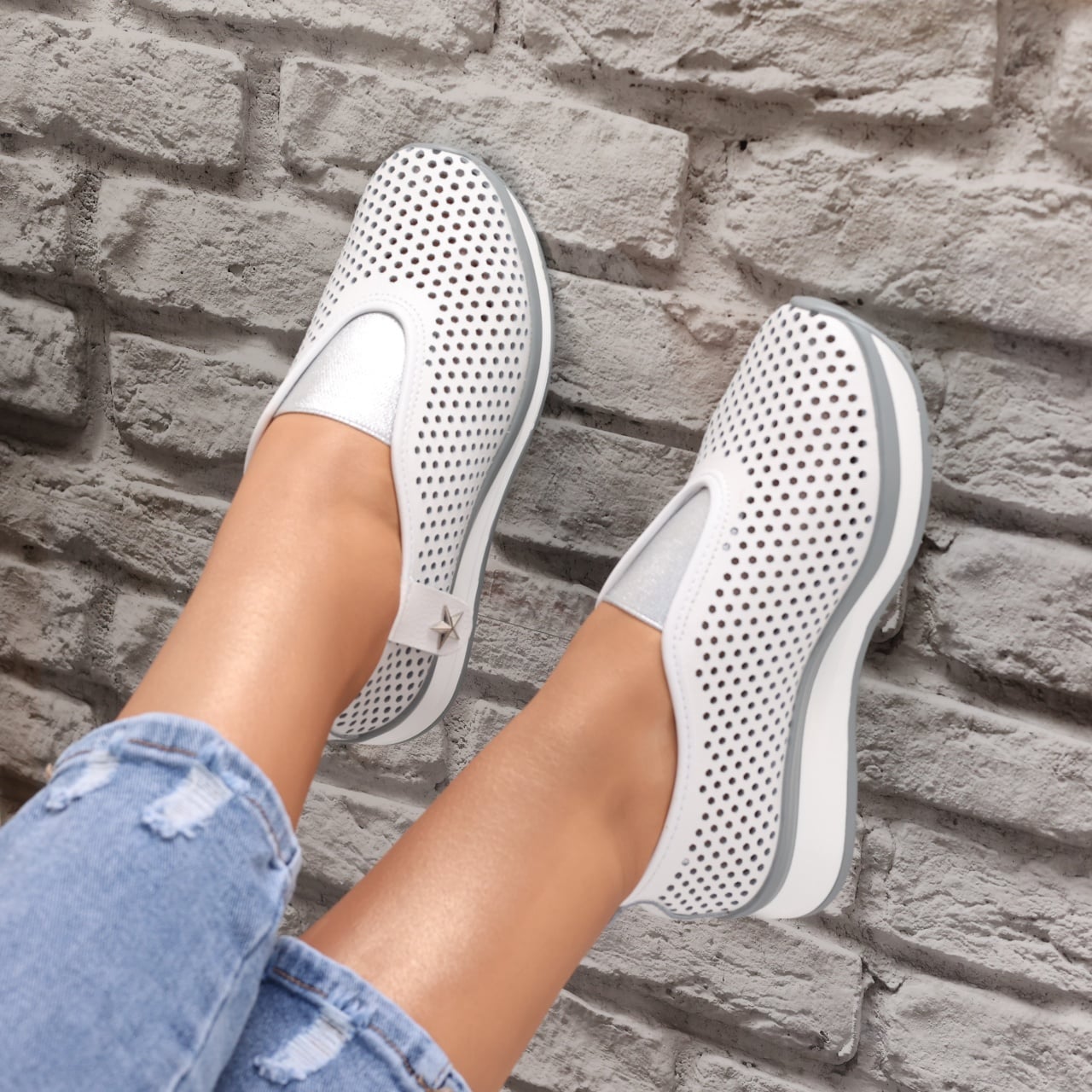 Pantofi dama casual Albi din Piele Naturala Watifa - poza 1