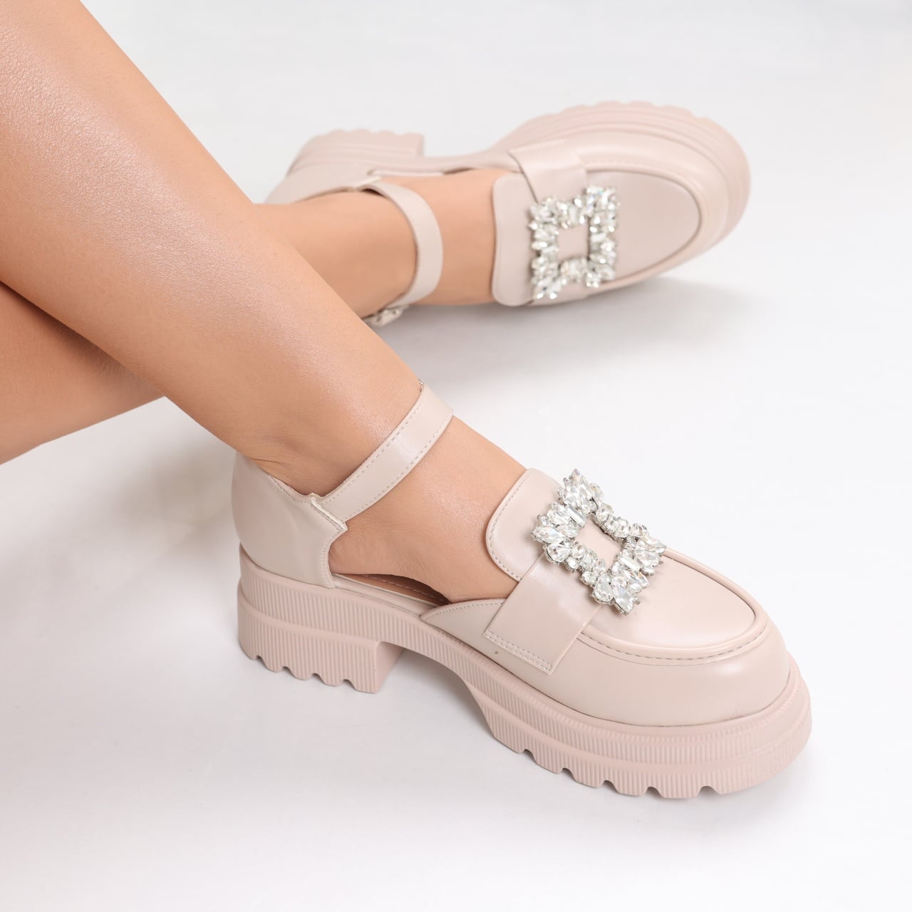 Pantofi dama Casual Bejdin Piele Ecologica Aninsa - poza 1