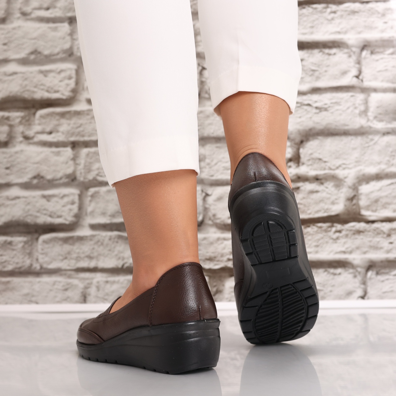 Pantofi dama casual Maro din Piele Ecologica Watina - poza 5