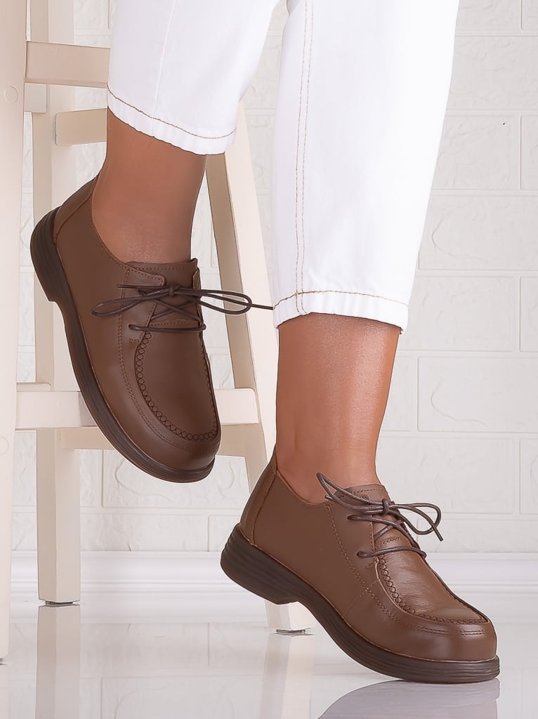 Pantofi dama casual Maro din Piele Naturala Esana - poza 2
