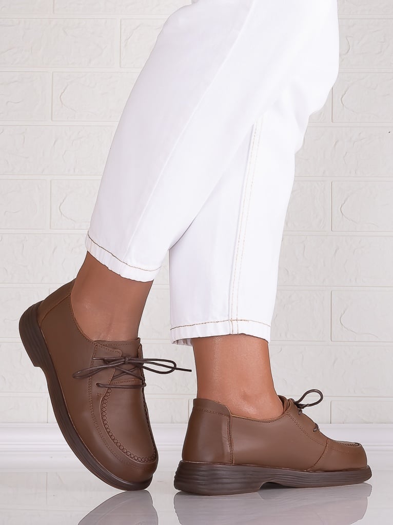 Pantofi dama casual Maro din Piele Naturala Esana - poza 3
