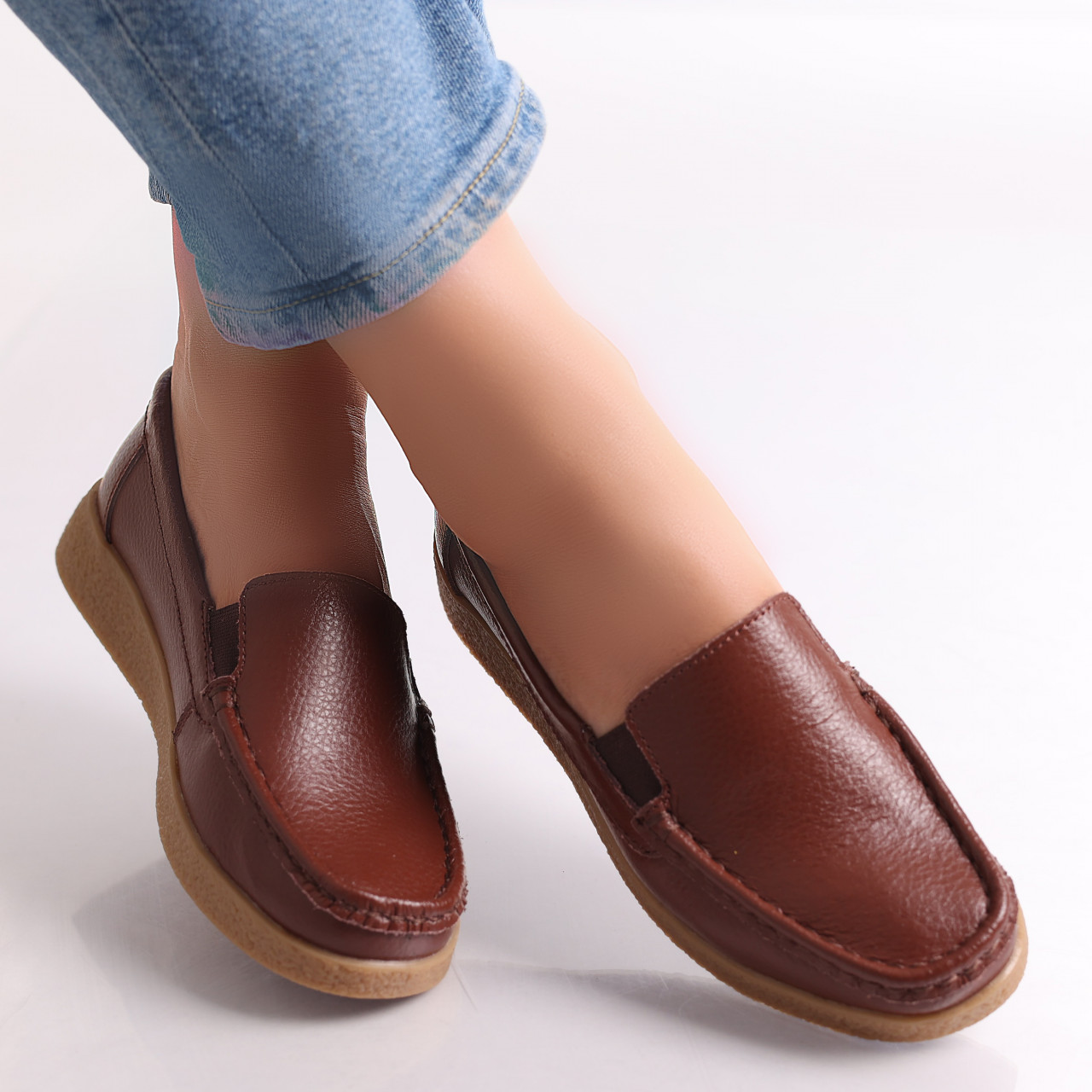 Pantofi dama casual Maro piele naturala Danina - poza 1