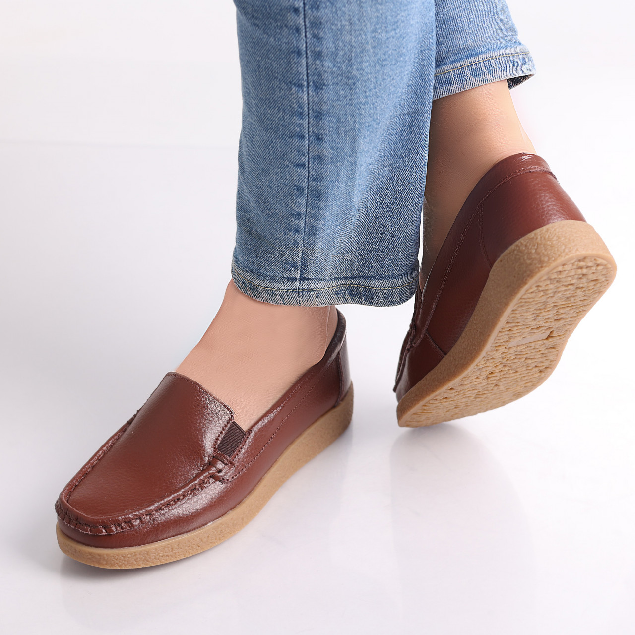 Pantofi dama casual Maro piele naturala Danina - poza 4