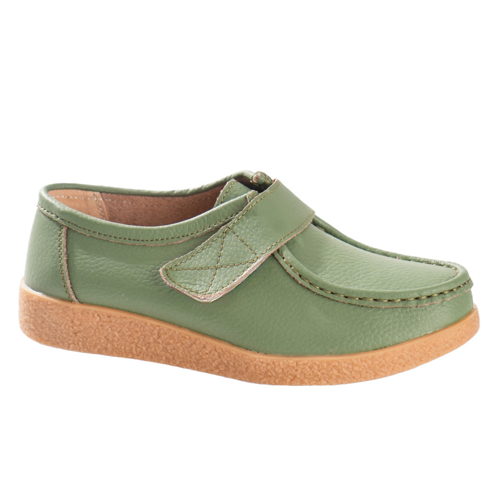 Pantofi dama casual Verzi piele naturala chloly - poza 5