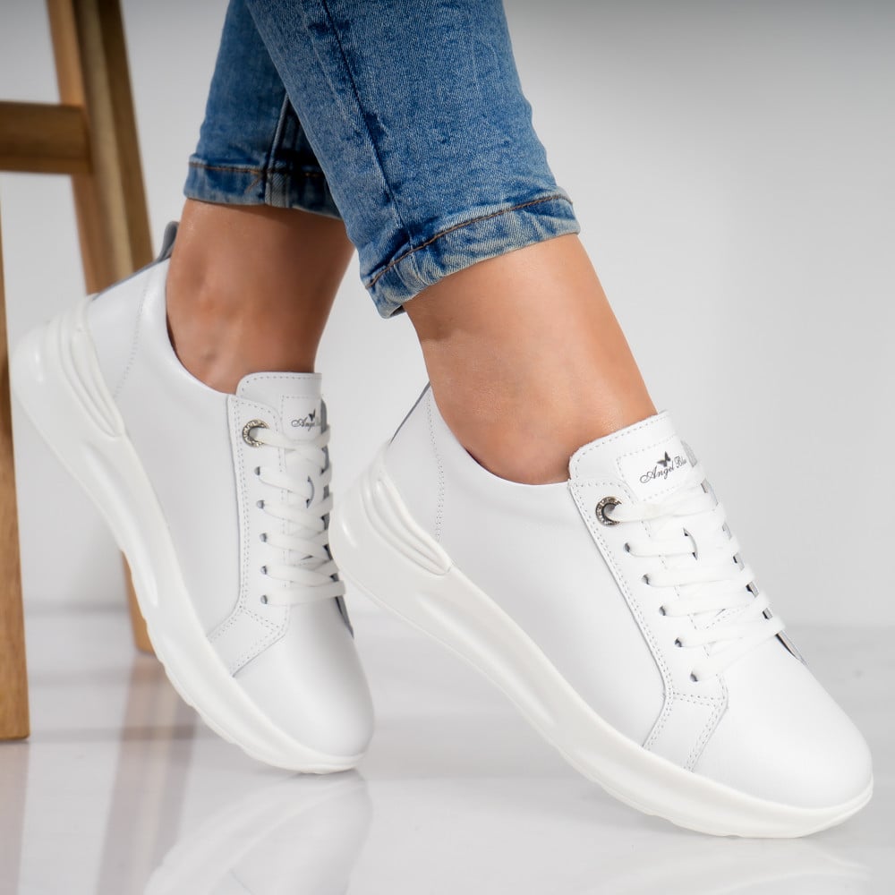 Pantofi dama sport Albi din Piele Naturala Edaro - poza 3