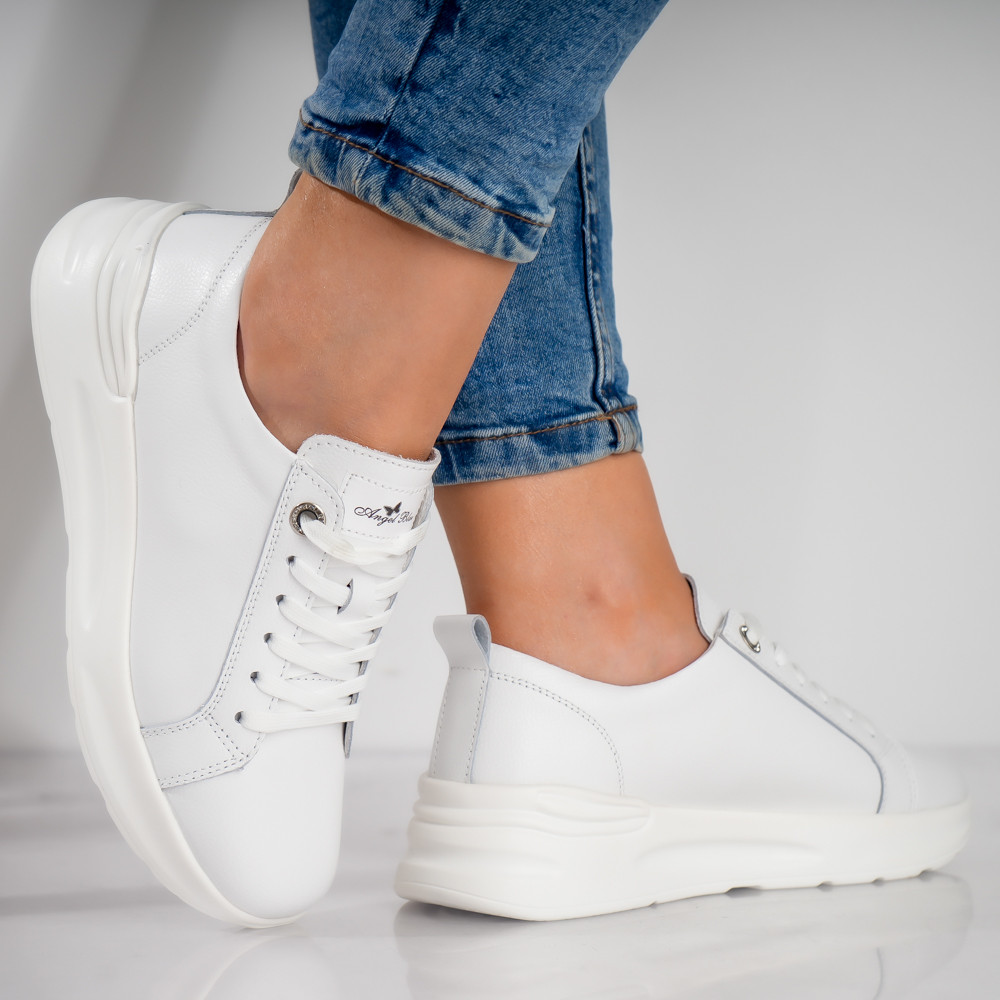 Pantofi dama sport Albi din Piele Naturala Edaro - poza 4