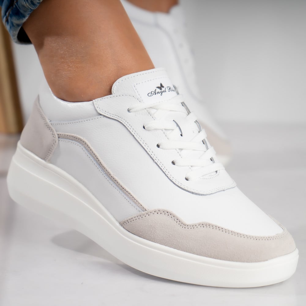 Pantofi dama sport Albi din Piele Naturala Yalgo - poza 1