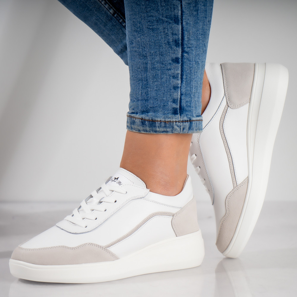 Pantofi dama sport Albi din Piele Naturala Yalgo - poza 5