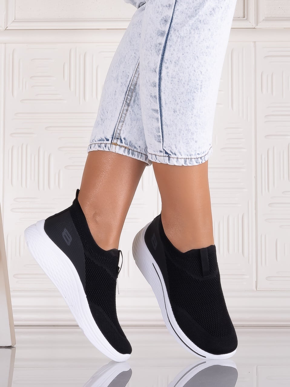 Pantofi dama sport Negri din Textil Jenda - poza 2