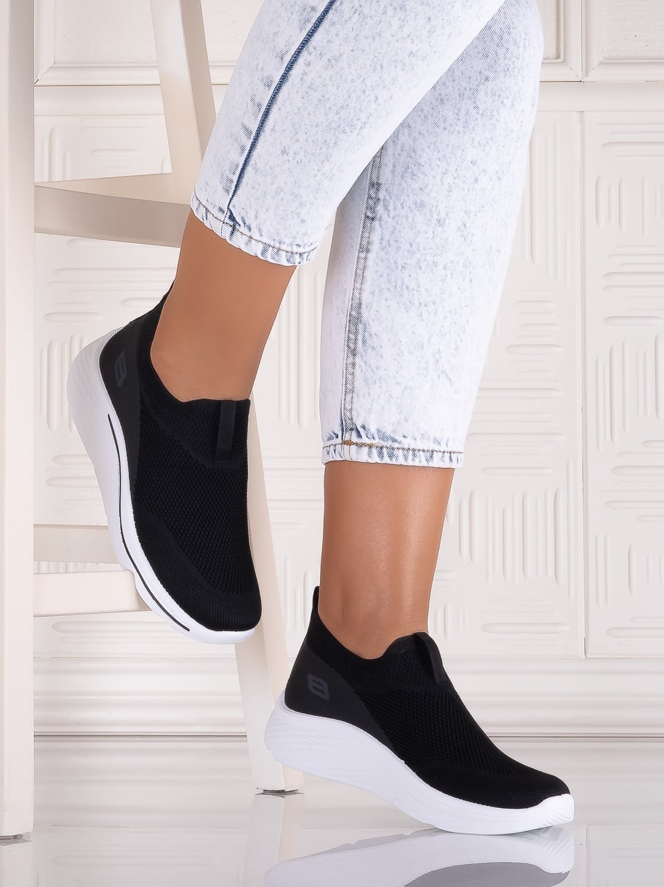 Pantofi dama sport Negri din Textil Jenda - poza 3