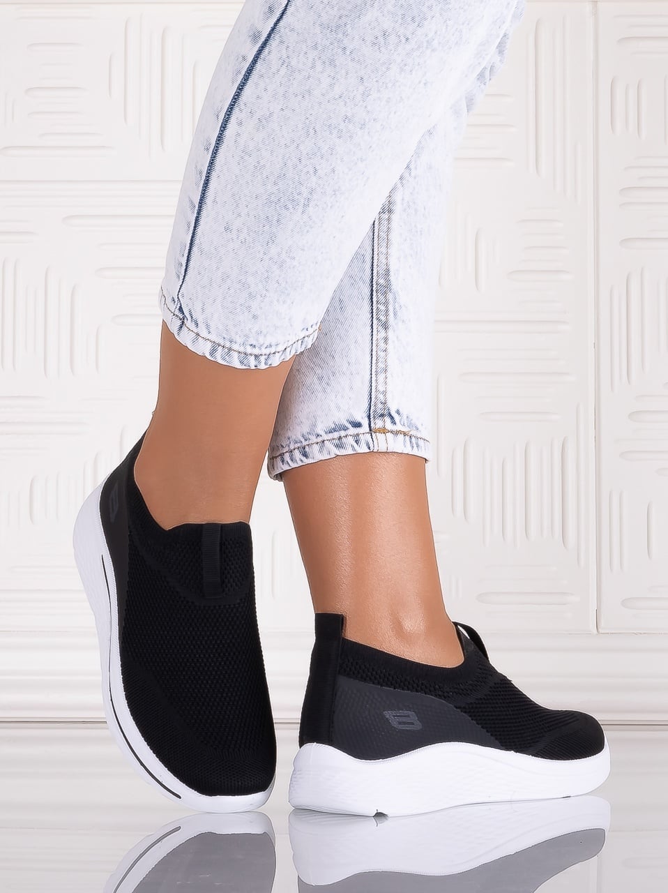 Pantofi dama sport Negri din Textil Jenda - poza 4