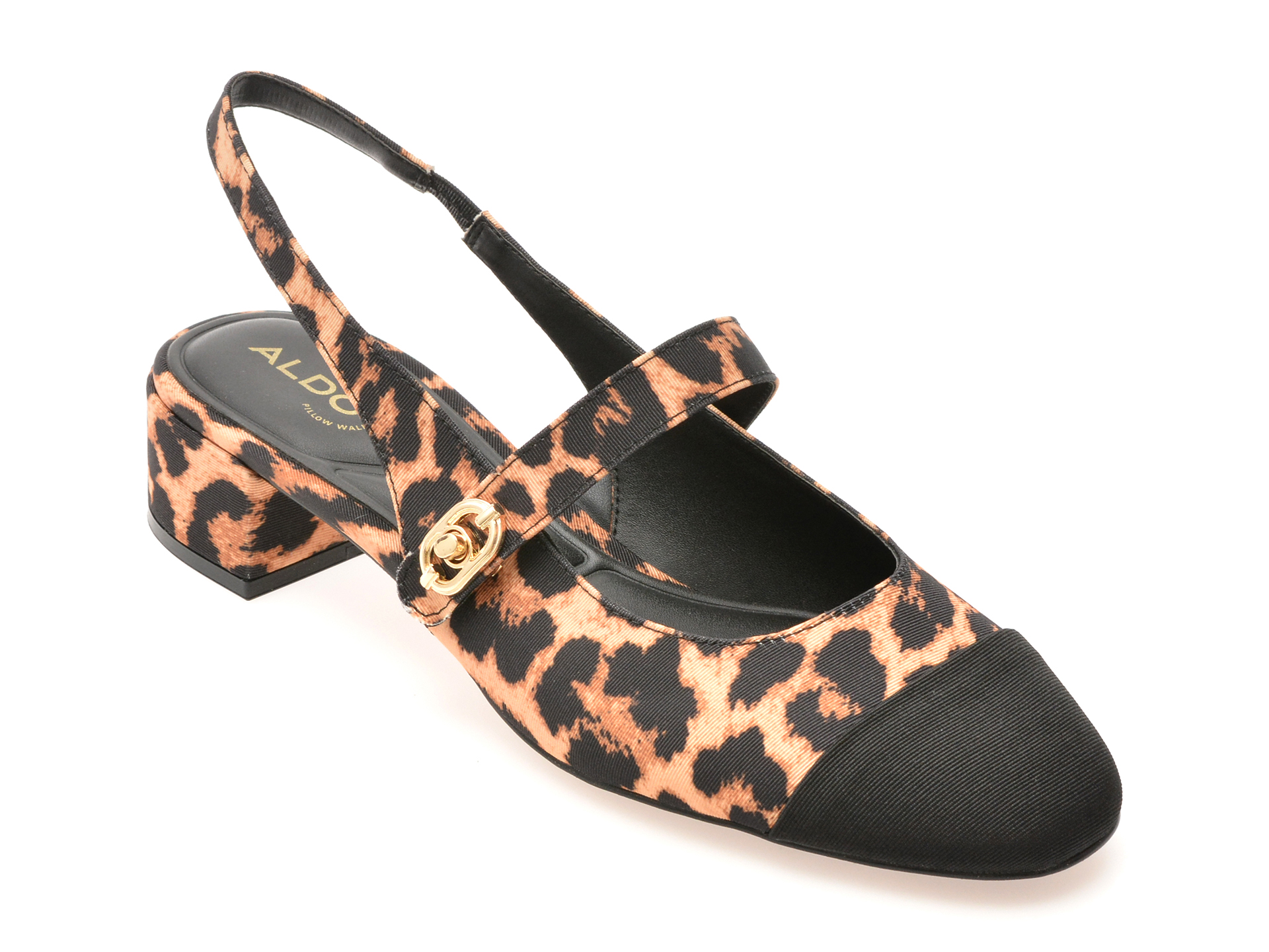 Pantofi eleganti ALDO maro, AGATHE 967, din material textil